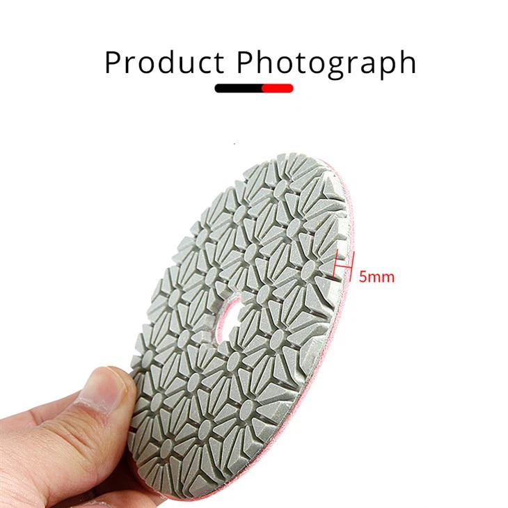 4 Step 5 Step Dry Flexible Diamond Polishing Pads