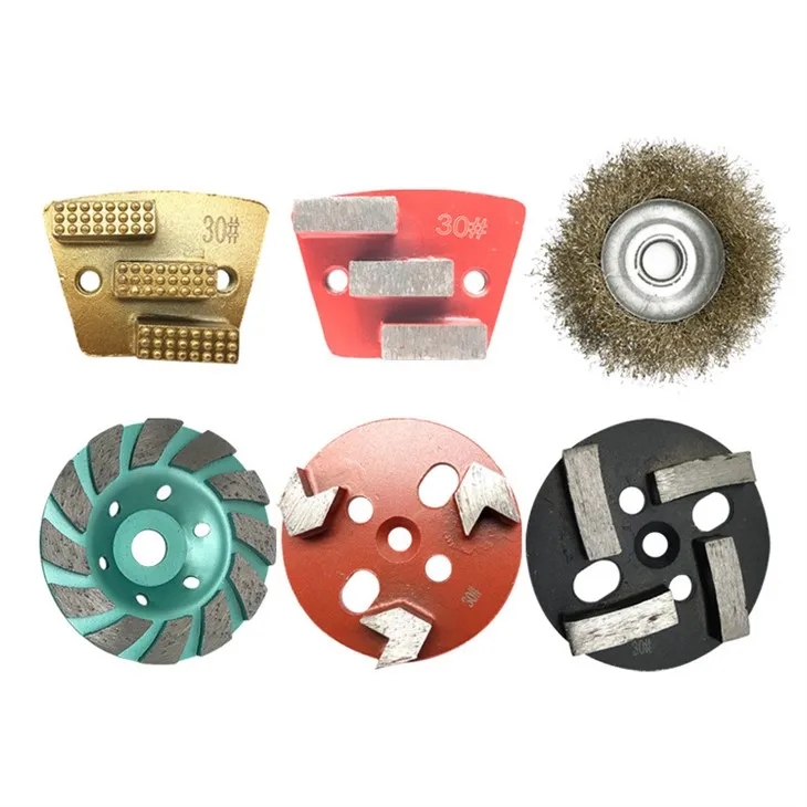 4 ইঞ্চি মেটাল ফ্লোর গ্রাইন্ডিং প্যাড