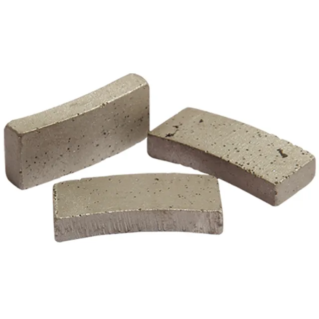 কোর বিটগুলির জন্য ডায়মন্ড সেগমেন্ট