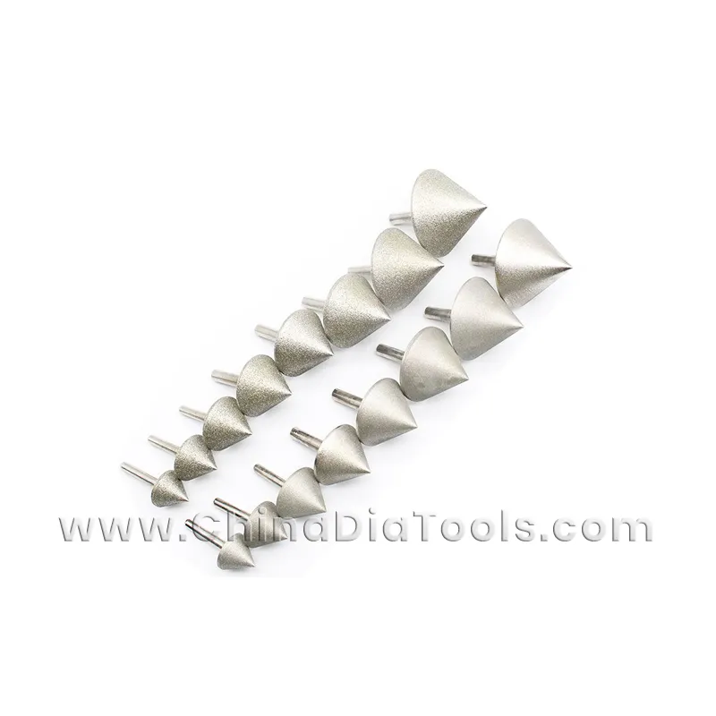 Electroplated Diamond Umbrella Cone Grinding Head