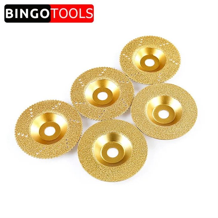 চীনামাটির বাসন টাইল জন্য ভ্যাকুয়াম Brazed গর্ত করাত